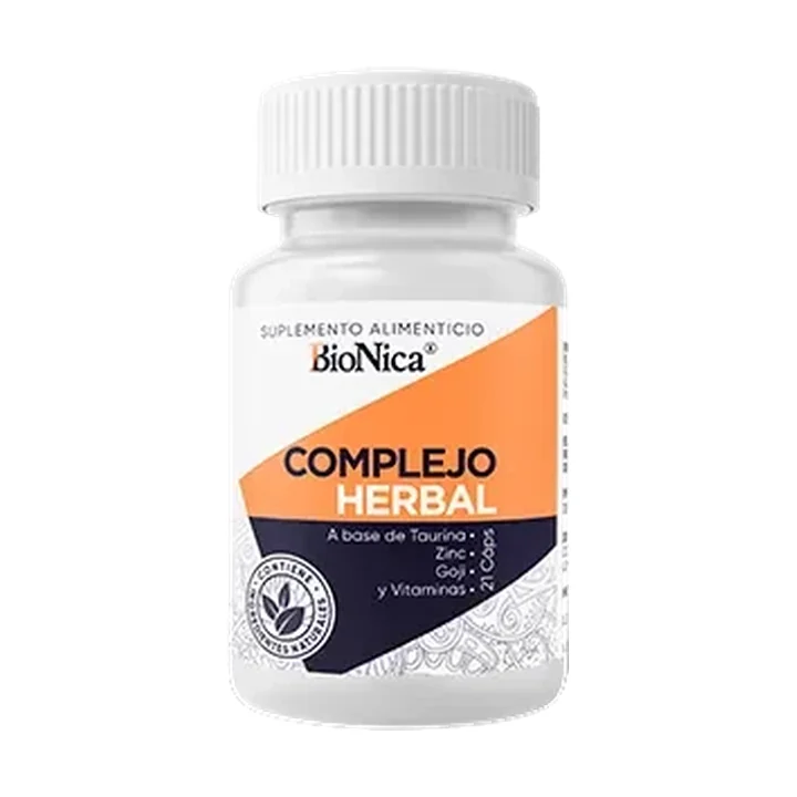 Bionica complejo herbal en cápsulas