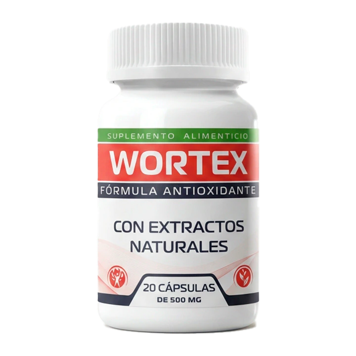 Wortex cápsulas naturales contra parásitos con epazote, clavo y nuez moscada, 20 cápsulas de 500 mg